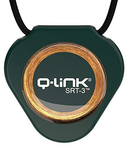 Q-Link Acrylic SRT-3 Pendant (Deep Evergreen)