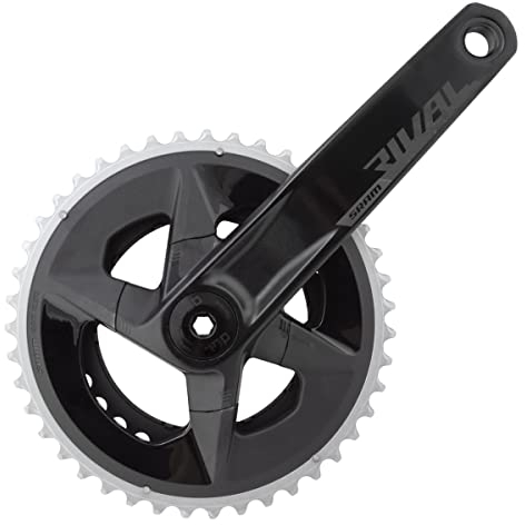 SRAM Corporation Europe Rival Kettenblätter Schwarz 175mm 47.5mm