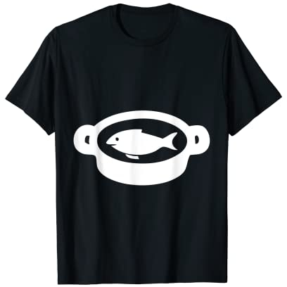 Poisson dans une casserole T-Shirt