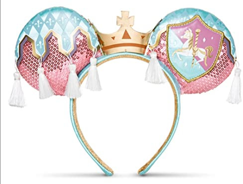 Disney Mickey Mouse Main Attraction (July, 7 of 12) Prince Charming's Regal Carousel Ears Hairband Headband