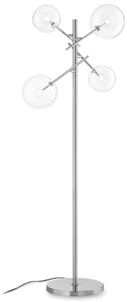 Ideal Lux EQUINOXE 4-flammige mehrarmige Stehlampe Chrom