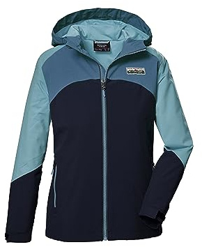 Killtec Mädchen Kos 335 Grls Jckt Funktionsjacke/Outdoorjacke mit Kapuze