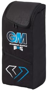 Gunn & Moore GM Cricket-Seesack, Diamond BS55, Ben Stokes, integrierte Schlägertasche, Robustes 600-Denier-Polyester, Größe S, 55 l, Schwarz und Blau