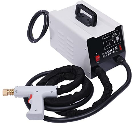 vinnyooc 220V 1800W Kit de Réparation de Bosses, 3500A Machine de Soudeuse par Point, Outils de Réparation de Carrosserie Automobile pour Les Lignes Droites Le Soudage Par Points