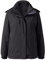 Fulidngzg Skijacke Damen Winter XXL Schwarz Wasserdicht Winterjacke Lang Dicke Wanderjacke Outdoorjacke Outdoor Gefütterte Hybrid Regenjacke Snowboardjacke Parka