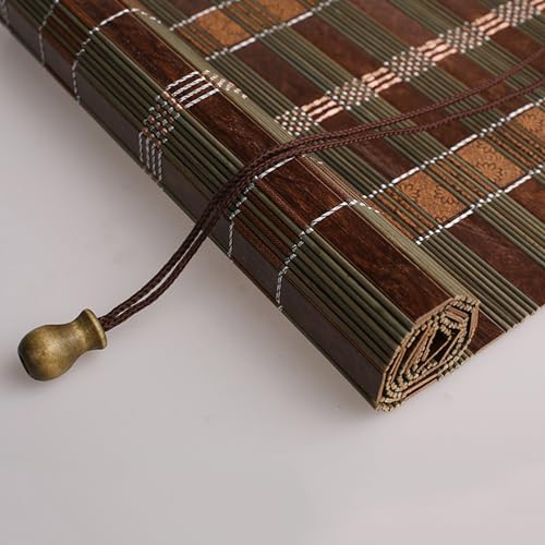Bambusrollo Bambus 130x240cm, Bambus Rollo Natur, Retro Rollo Bambus, Bambusrollo Blickdicht, Sonnenschutz Und Sichtschutz Bambus Rollo, Fenster Rollo Aus Bambus