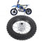 80/100‑12 Hinterradfelgenreifen Dirt Bike Hinterrad für 70 90 110 125 140 150 160c.c Benzinroller, Hinterreifen Scheibenbremsrad Felge für Dirt Pit Monkey Bike