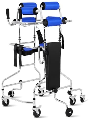 Steh-Gehhilfe Gehhilfe Für Behinderte Gehhilfe Für Erwachsene Und Senioren Hemiplegie Rehabilitation Stehgestell Erwachsene Tragbarer Walker Gehhilfe