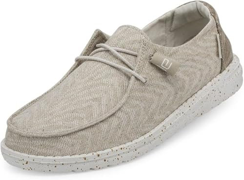 Hey Dude Wendy Print Schlupfschuhe für Damen, Natürliches verblasstes Zebra, 41 EU