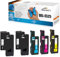 Starlet24 5X E525 E525W Toner Kompatibel für Dell E525W Toner Schwarz Cyan Magenta Gelb für 593-BBLN 593-BBLZ 593-BBLV 593-BBLL
