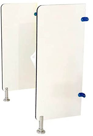 Brise-vue pour urinoir fixé au sol pour toilettes publiques dans les écoles/centres commerciaux