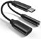 USB C to 3.5mm Jack Headphone Adapter and Charger, 2 in 1 Type C to Aux Audio & Car Fast Charging Cable,for iPhone 15/15 Pro/15 Max/Samsung Galaxy S24 Ultra/S23/S22/S21/S20/S10/A/Note/Pixel