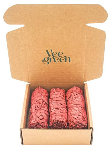 3 Sauges Sang de Dragon Purification à Brûler │Encens Naturel pour rituel et méditation│Sauge Blanche Salvia Apiana amérindienne avec résine de Sang de Dragon Rouge │Bougie Odeur Bien-être
