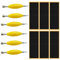 Tacell 12er-Pack Griffband für Fingerboards, Klebrige Schaumstoffaufkleber, + Schraubendreher, Steckschlüssel, Ersatzteile für Finger-Skateboards
