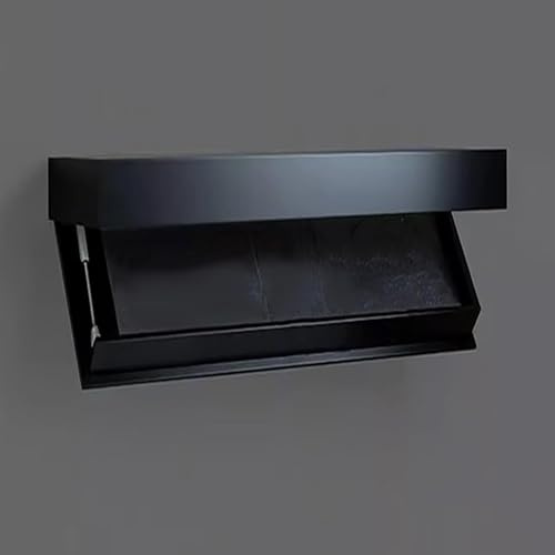 MagicFlap Designer Regal mit Geheimfach, Verdecktes Schweberegal Wandregal Aufbewahrungsregal Verstecktes Fach für Wohnzimmer oder Büro