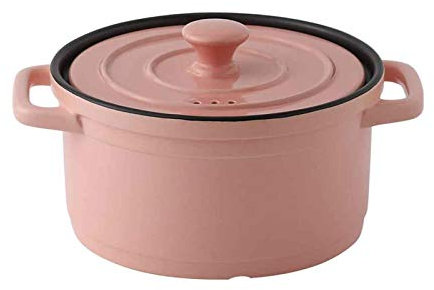 Clay Pot For Cooking Clay Pots For Cooking Clay Cooking Pots,Casserole Pan Professional Kitchen Cookware Pan, Stock Pot Ceramic, Round- 3 Litre