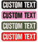 Custom Name Patch, 2PCS Personalized Motorcycle Vest Patches, Iron on & Hook Loop Morale Patches Embroidered Name Patch for Tactical Vest Backpacks Jackets Dog Harness