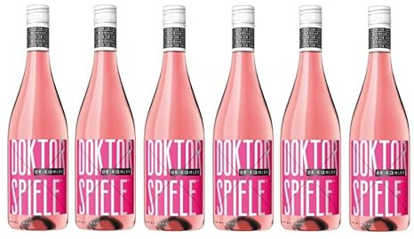 6x 0,75l - 2025er - Dr. Koehler - Doktorspiele | Qualitätswein Rheinhessen - Deutschland - Rosé-Wein halbtrocken