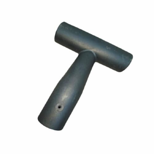 T-Griff für Schaufel aus Kunststoff, Spatengriff Schneeschaufel Griff Eratzteil, 34mm Innendurchmesser für Garten Graben Werkzeuge Rechen