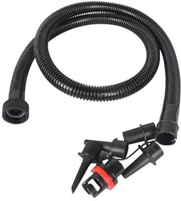 Generico Pumpe für Paddelboard, mit Gewindeanschluss für Düse, Schlauch-Set für Kajak und Paddelboard, für Pontoon, Boot, Kajak, , See, Camping, Outdoor
