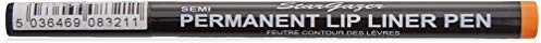 Stargazer Vegan Waterproof Semi-Permanent Lip Liner Number 1. Up To 24 Hour Lip Coverage With Fine Tip Applicator.