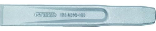 KS Tools 156.0692 Scalpello Piatto per Meccanica, 150 mm, Ovale