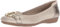 Anne Klein Women's Umeko Ballet Flat, Metallic Taupe, 4 UK