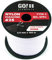 GO!elements 100m Paracord Seil aus reißfestem Nylon - 3mm Paracord 425 Typ II max. 192kg - Schnüre als Outdoor Seil, Allzweckseil, Survival Seil, Armband, Hundeleine, Nylonschnur, Farbe: Weiß