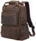 TIDING Leder Rucksack Herren Reiserucksack Groß Handgepäck Travel Backpack 15.6 Zoll Laptop Rucksacktasche Tagesrucksäcke für Reise Business Weekender Trip