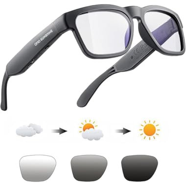 OhO Audio-Sonnenbrille, Bluetooth 5.2-Version, kabellos, offenes Ohr, zum Hören von Musik und Anrufen