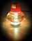 Lufterfrischer Original Poppy, LED-Beleuchtung 5 Volt USB-Stecker, 5 LEDs 7 Farben Farbwechsel, Duft Inhalt 150 ml, für LKW, PKW (Zitrus)