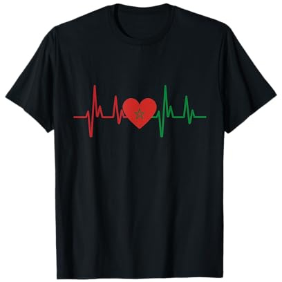 Maroc Maillot Football Equipe Fan Cadeau T-Shirt T-Shirt
