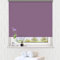 LUCKUP 100% Blackout Waterproof Fabric Window Roller Shades Blind, Thermal Insulated,UV Protection,for Bedrooms,Living Room,Bathroom,The Office, Easy to Install 58 x 183 cm(Aubergine)