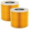 Polj - Filtro Compatibile con Kärcher Premium WD3 WD2 MV2 MV3 WD 3P, WD 3.200, WD 3.500 P, SE 4001, SE 4002, A2054, A2004, A2254, A2604, Kit Risparmio 2 Pezzi