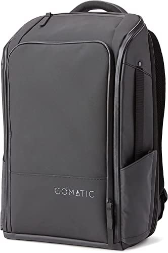 Gomatic Laptop Tech Backpack - Cabin Rucksack 24L Expandable Business Travel Back Pack, Anti Theft Luggage Bag