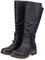 Rieker Z4776, Stivali Alti Donna, Nero, 38 EU