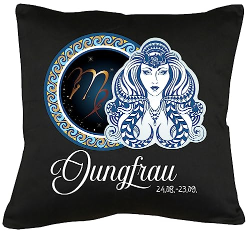 TShirt-People Sternzeichen Jungfrau Kissen mit Füllung 40x40cm