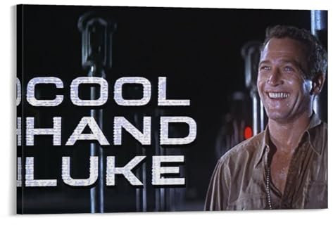 Cool Hand Luke Movie Classic (10) Leinwand-Kunstdrucke, Poster, Foto, Bild, Gemälde, Poster, Raumdekoration, 60 x 90 cm