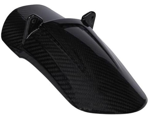 Motorrad Hinterradpolster-Kotflügel, echte Kohlefaser, langlebig, leicht, Hinterradpolster-Schutzblech für Surron Sur Ron X/S/L1E Segway X160/X260 Dirt Bike