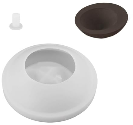 Runde Schale Betonform Garten Zement Blumentöpfe Silikonform Sukkulenten Vase