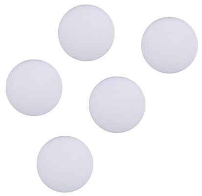 jojofuny 5pcs Bulk Dice Decoration for Bedroom Door Stopper Wall Protector Bed Room Decor Self Adhesive Bumper Guard Self Adhesive Door Bumper Door Knob Pad White Protective Cover Thicken