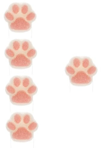 FRCOLOR 5pcs Absorbent Kids Shower Sponge Toddler Bathing Sponge Gentle Shower Body for Newborns