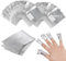 100 Stück Nail Polish Wraps Remover, Aluminiumfolie Nail Polish Remover Pads, Einfachen Entfernen Von Nagellack, Hilfsmittel Zum Einfachen Nagellackentferner