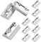 SCOOYUCK 30 tuercas de ranura M8, serie 40, tuercas correderas, tuerca de martillo en T, para perfil de aluminio (EU40-M8)