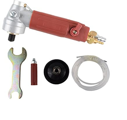 Betonschleifer 4 Zoll Pneumatik Winkel Mühle Wassereinspritzung Pneumatische Wassermühleschleifmaschine Wasserkühlung Industriequalität Poliermaschine Poliermaschine Tragbar und effizient