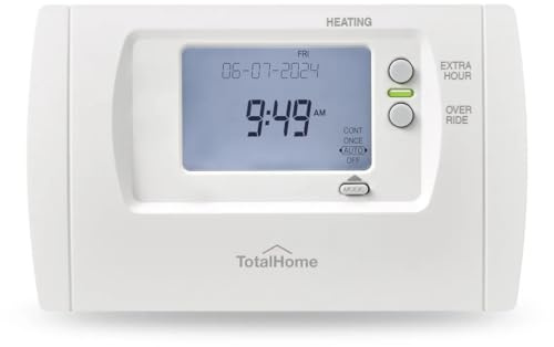 TotalHome Room STAT Wired Digital, White
