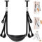 Juguetes Eróticos para pareja Columpio Sexuales parejas de puerta SM Bondage esposas eróticos sexuales mujer hombre columpio del amor juegos eroticos Ajustable Columpio sexual cuero（Negro）