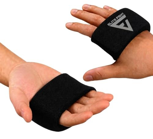 Boxing Knuckle Guards Gel Hand Wraps Pads Protector Support Guard (Black)