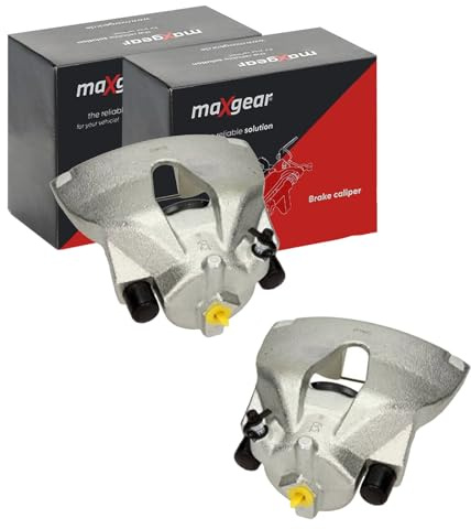 2X Maxgear Bremssattel vorne | 82-0410 + 82-0409 passend für Adam Astra Calibra Combo Corsa