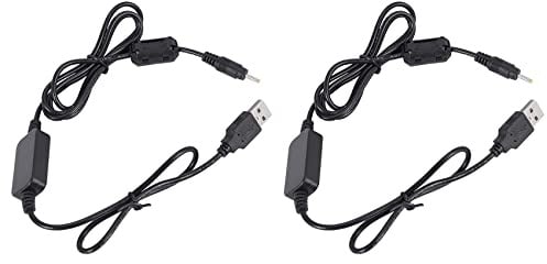 Stineng 2X USB Laden Kabel Ladegerät für VX-1R VX-2R VX- Ladegerät für Walkie Talkie
